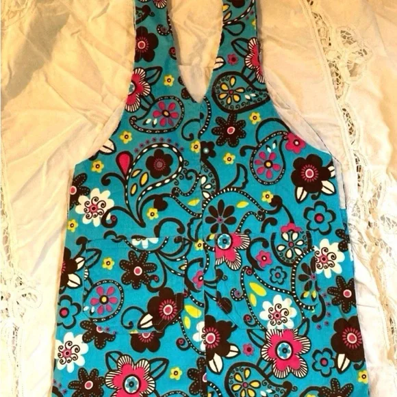 Kelly's Kids Blue and White Overall Style Dress size 2T - Picture 5 of 10